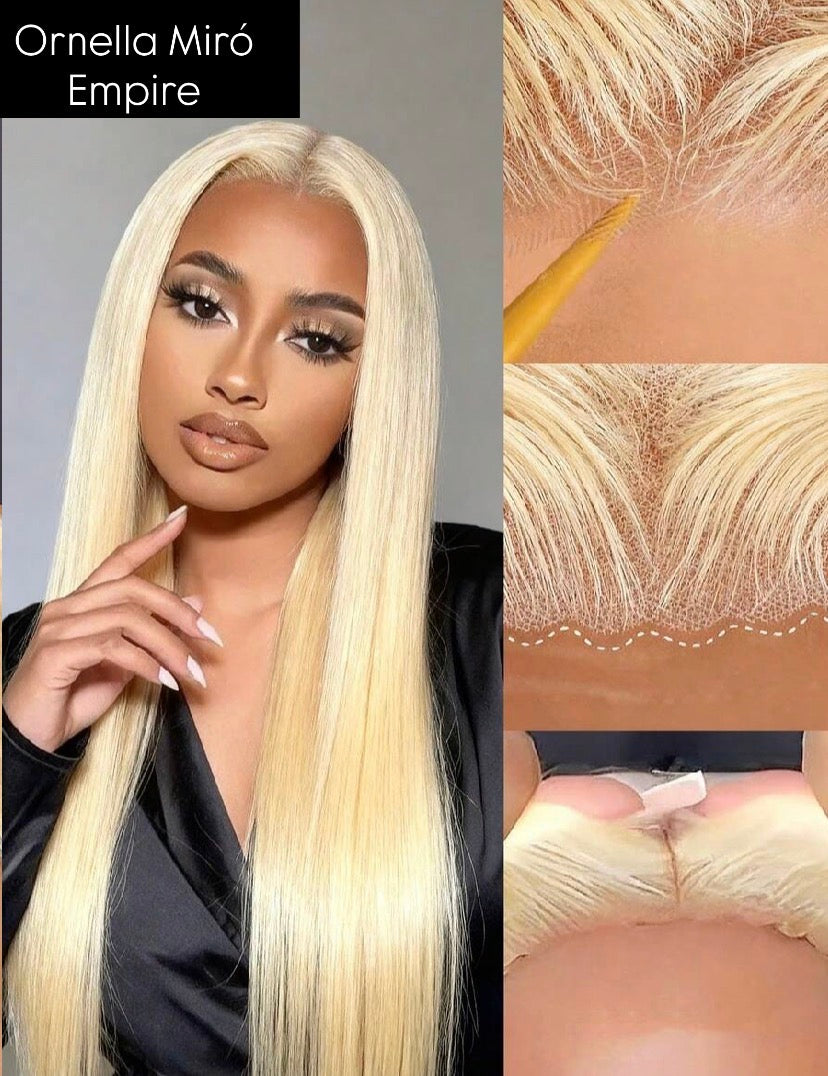 Luxury Lace Frontal Wig 100% Human Hair – Natural Line.